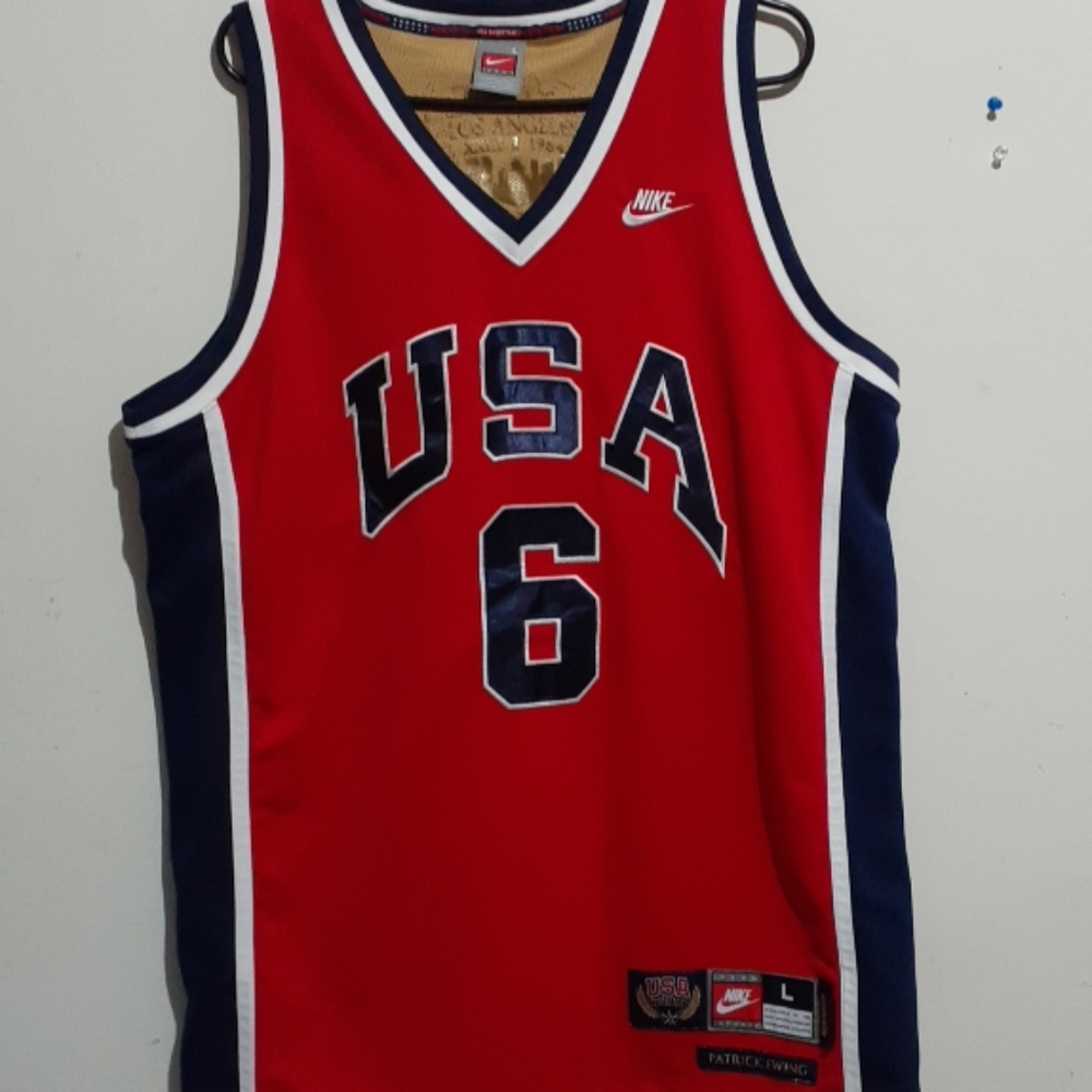 USA nike Jersey Patrick Ewing